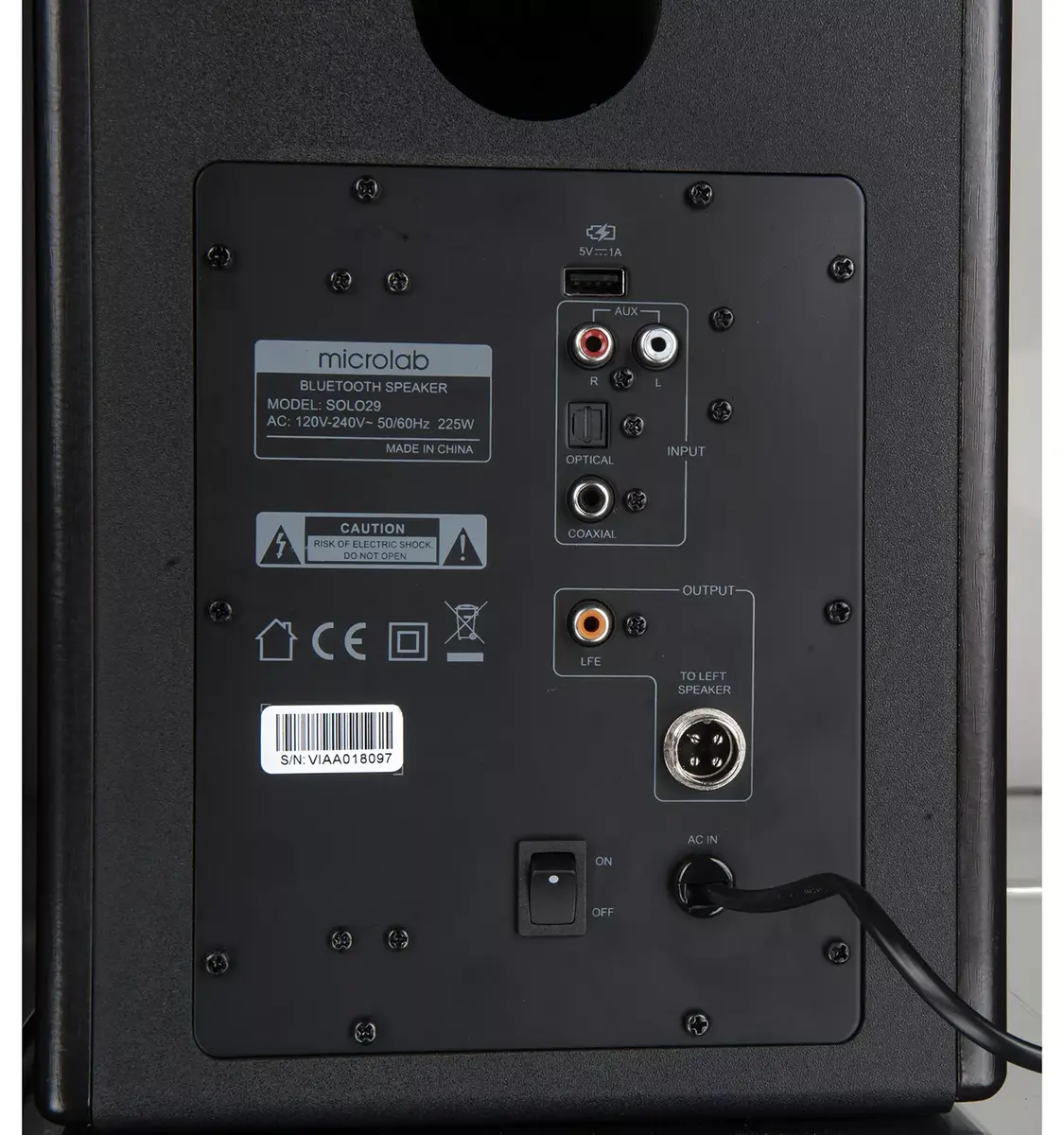 Microlab Solo 29 3-way wired loudspeaker Photo 7