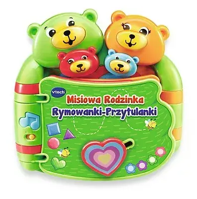 VTech Interactibe book Teddy Bear Family interaktīvā grāmata Photo 2