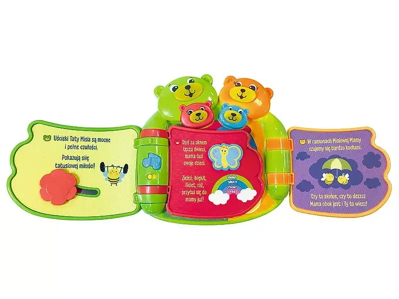 VTech Interactibe book Teddy Bear Family interaktīvā grāmata Photo 3