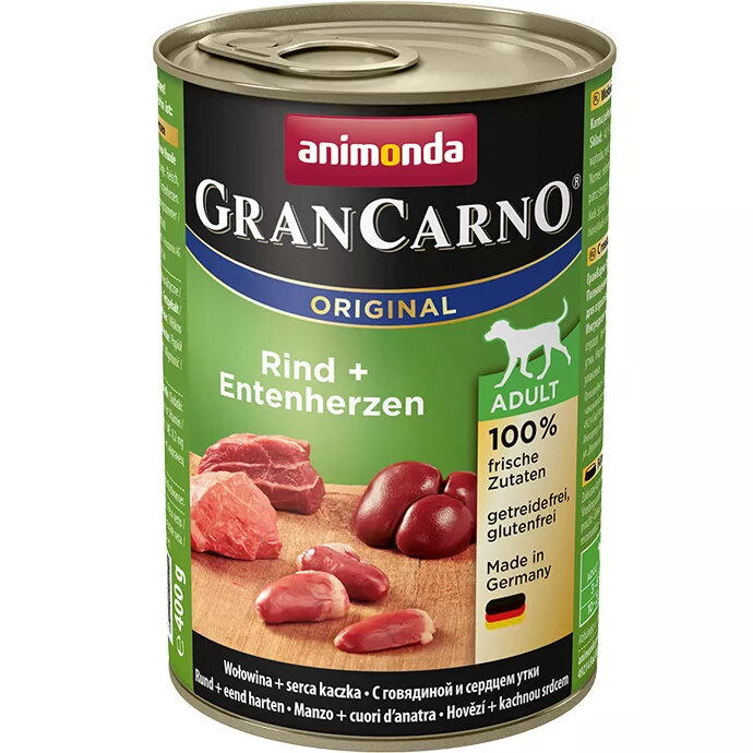 Konservēts barība suņiem Animonda GranCarno Original