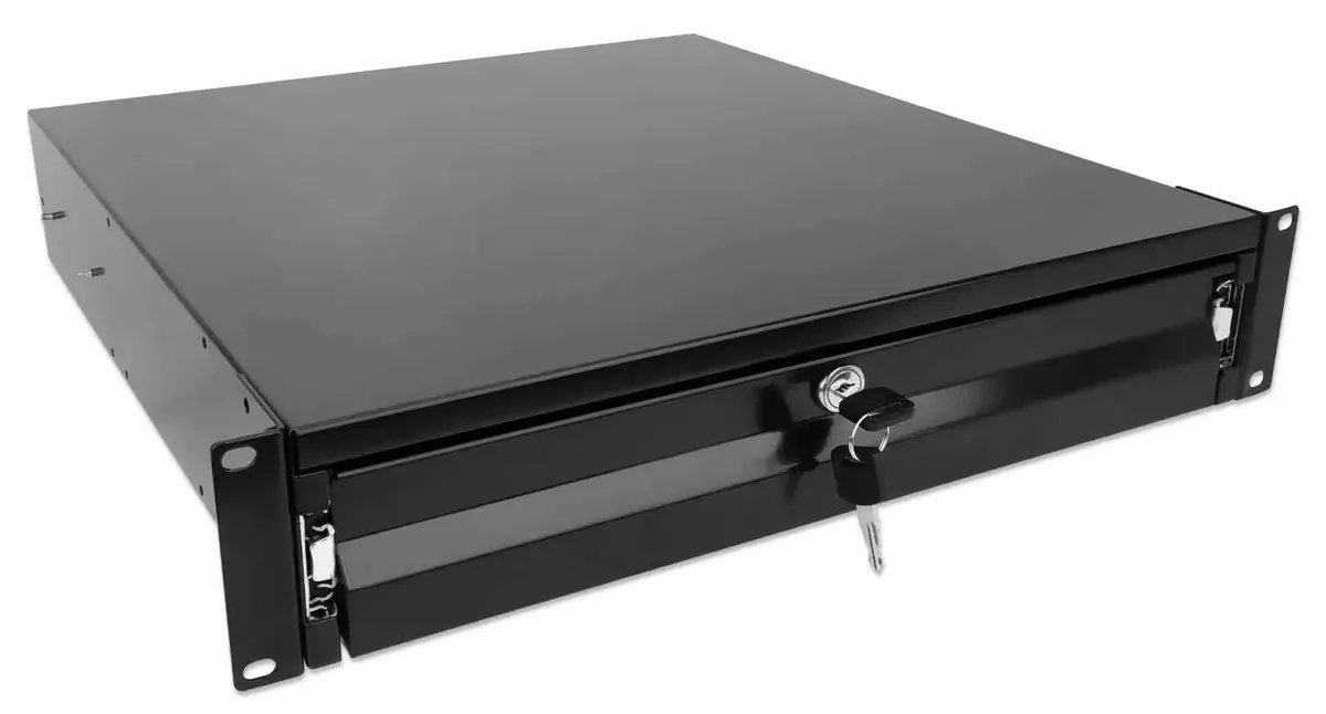 Atvilktne Intellinet 19" Storage Drawer 2U Bloķējama Photo 2