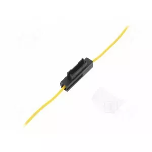Fuse holder 20A 19mm for 2.5 mm² cables, yellow — EB1632489416