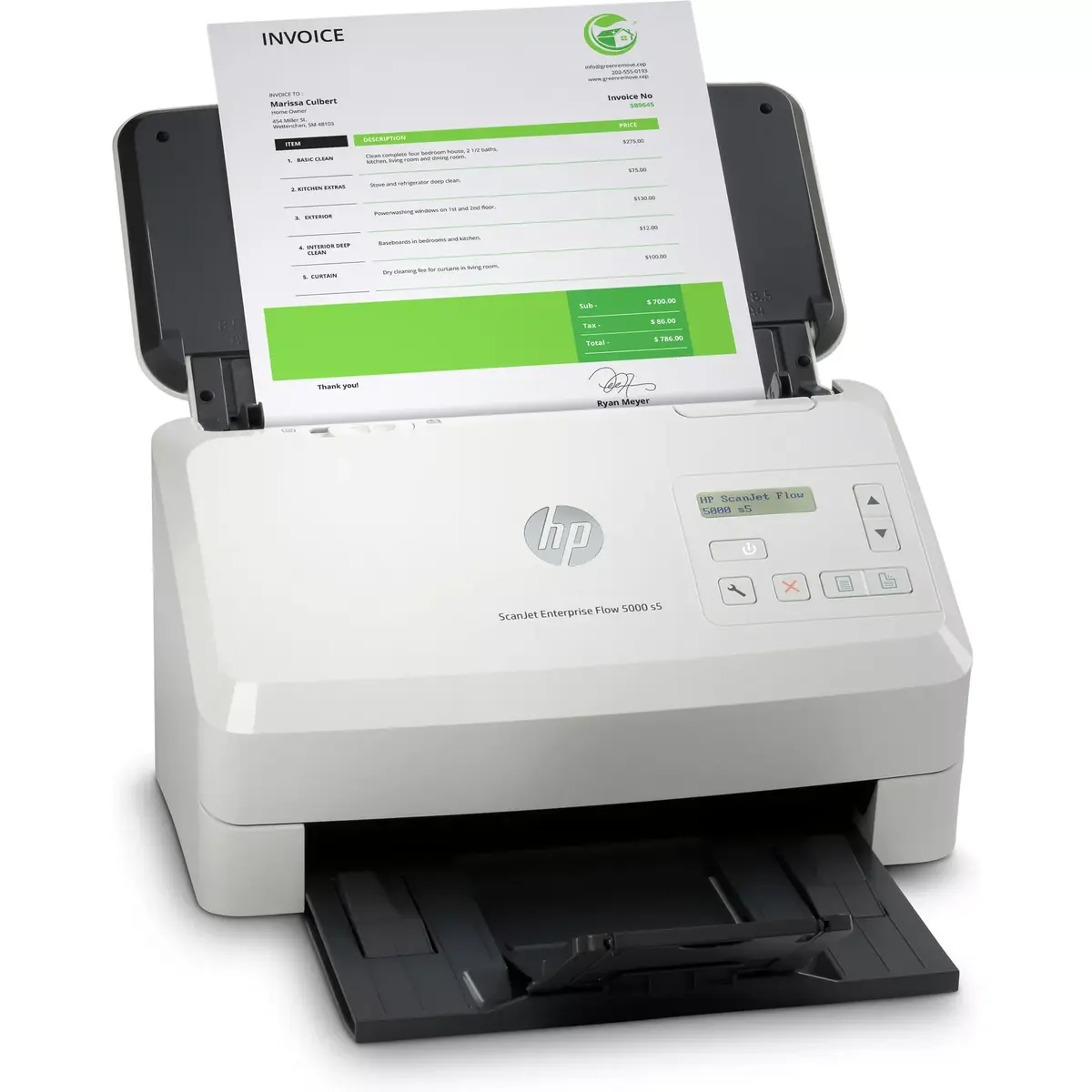 Лотковый сканер HP Scanjet Enterprise Flow 5000 s5 Photo 3