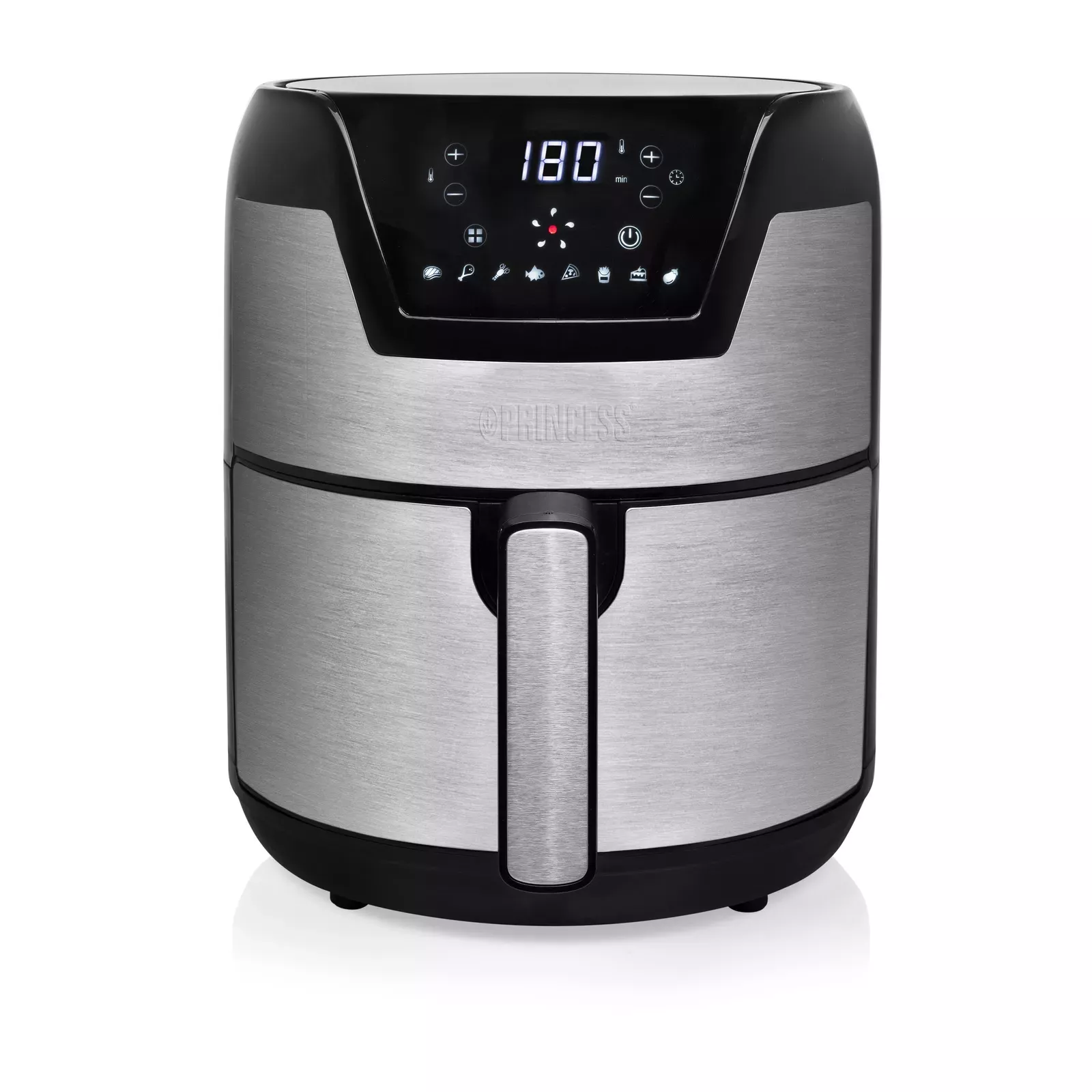 Buy Princess 01.182026.01.001 Airfryer 1500 W Overheat protection, Timer  fuction, with display Black/silver