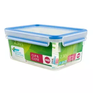 EMSA CLIP & CLOSE Rectangular Box 2.3 L Transparent 6 pc(s)