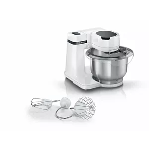 Food processor Bosch Serie 2 MUMS2EW00 — 700 W motor, 3.8 L stainless steel bowl, white