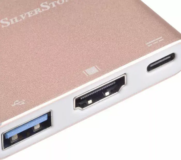 SILVERSTONE EP08 USB‑C uz HDMI adapters Photo 3