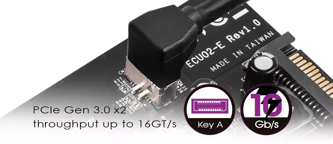 Interface Card Silverstone ECU02-E Photo 2