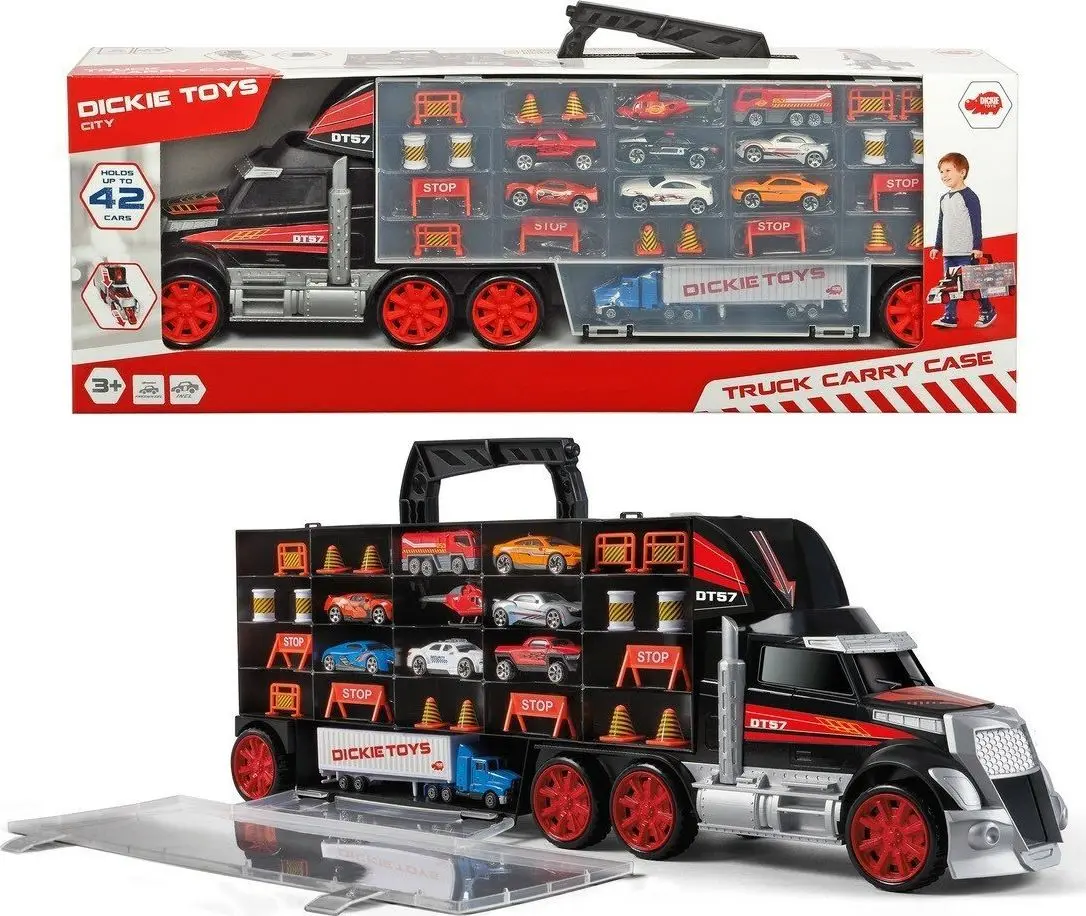 Kravas automašīnu pārvadāšanas kaste Dickie Toys
