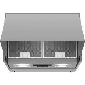 Semi built-in cooker hood Bosch Serie 2 DEM63AC00, Aluminium filter, Noise level: E