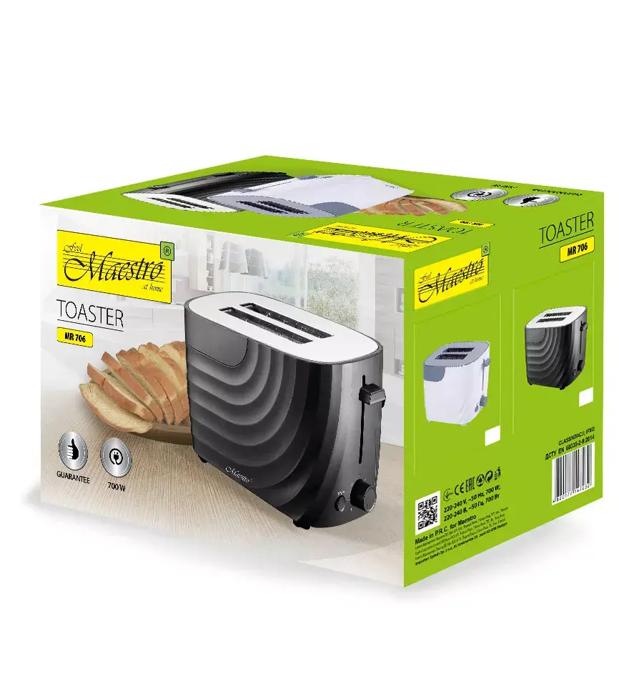 Toaster Maestro MR706 — 2-slice, 700 W Photo 3