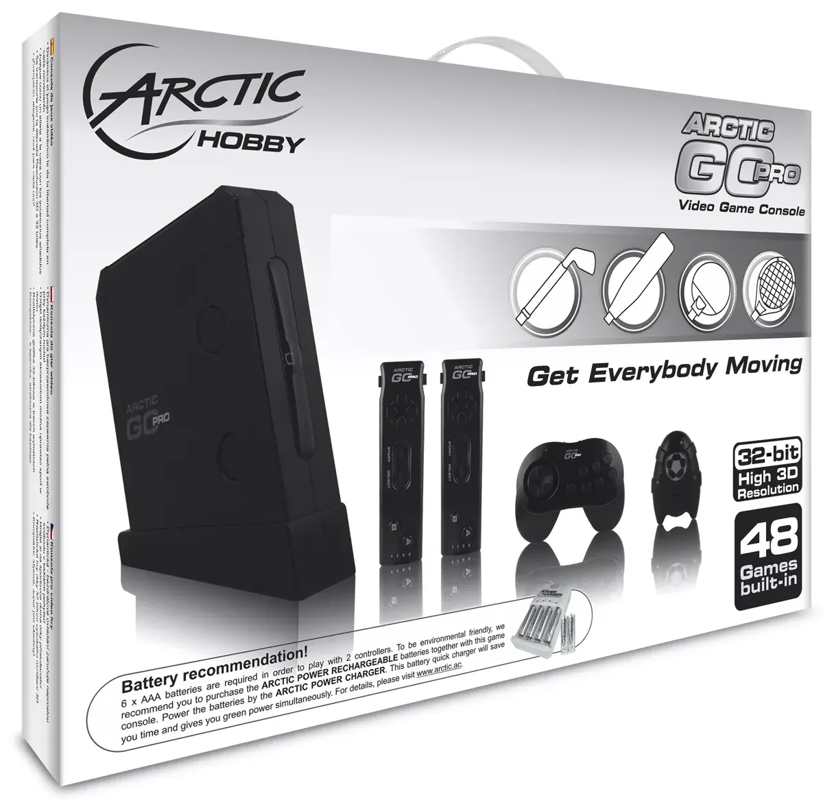 Interaktīvā spēļu konsole ARCTIC GC Pro Photo 8
