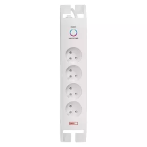 Сетевой фильтр Emos P54012 черный 4 розетки 230В