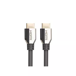 HDMI kabelis LANBERG CA-HDMI-30CU-0005-BK 0.5 m — HDMI 2.1, 48 Gbit/s, 240 Hz, 5120×2880, ARC, HDR