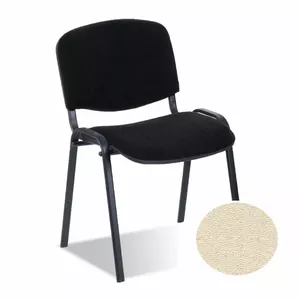 Konferenču krēsls NOWY STYL ISO BLACK V-18 ziloņkaula krāsa
