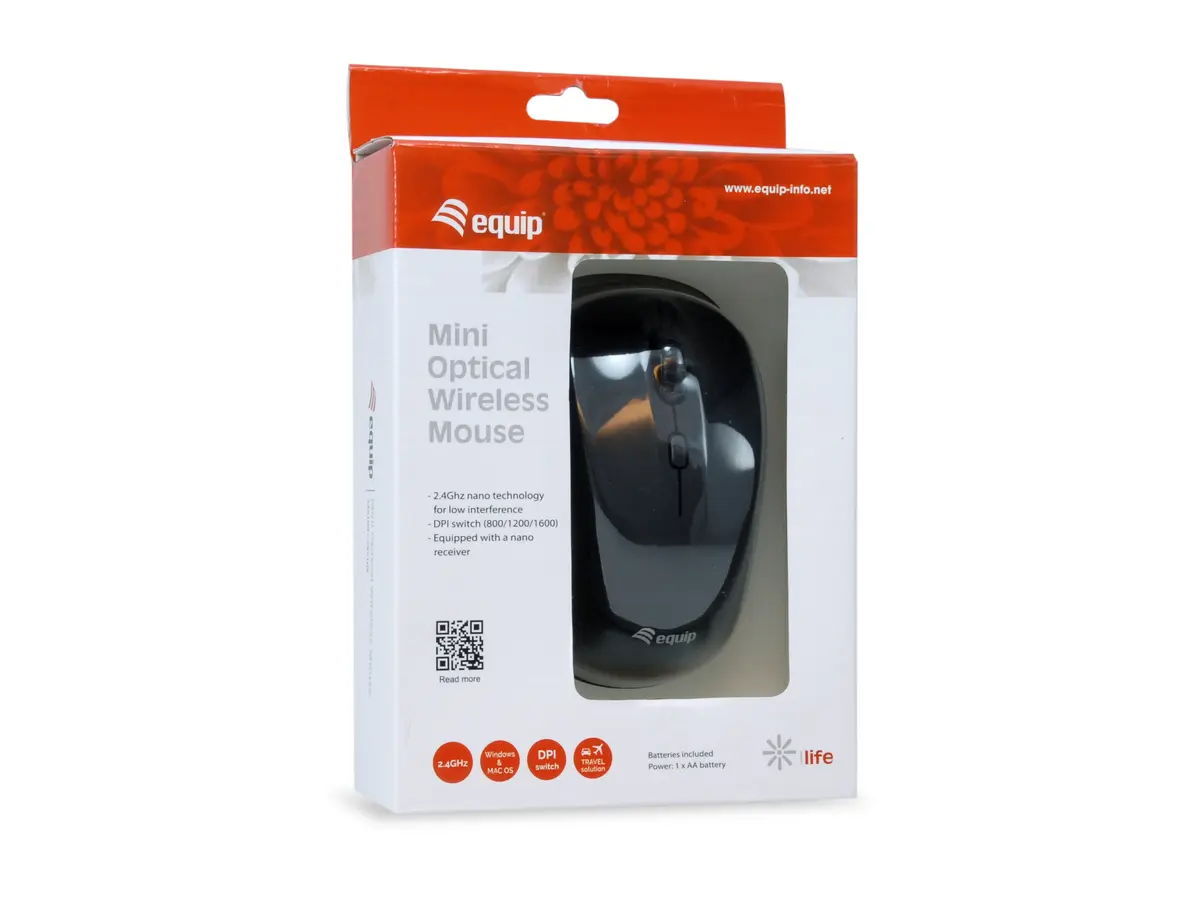 Оптическая беспроводная мышь Equip Mini Photo 3