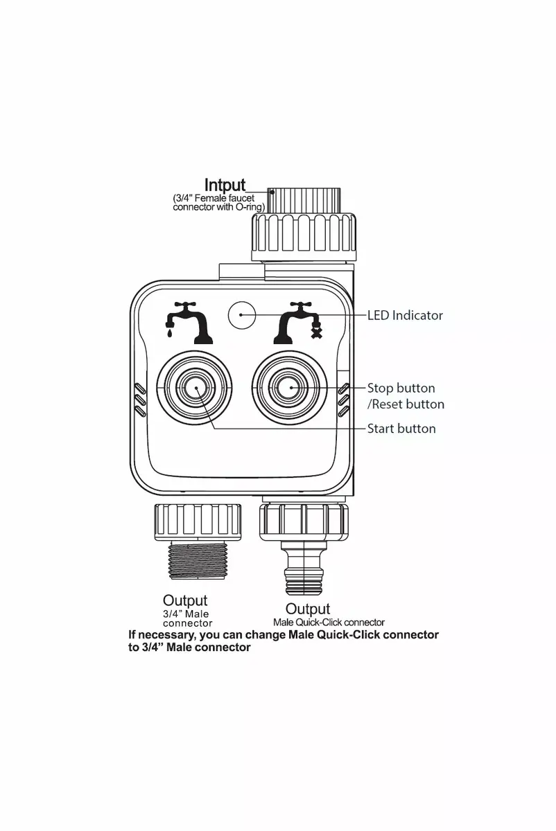 Irrigation System Part Woox R7060 Photo 8