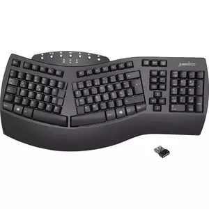 Perixx Bluetooth QWERTZ Keyboard Periboard-612BDE — Black, wireless QWERTZ layout