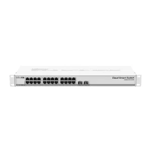 Mikrotik CSS326-24G-2S+RM tīkla pārslēgs Vadīts Gigabit Ethernet (10/100/1000) Power over Ethernet (PoE) 1U Balts