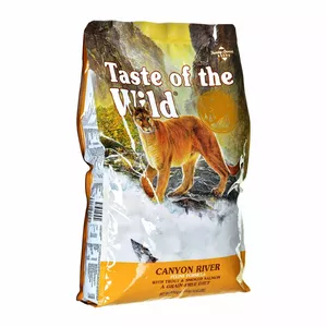 Сухой корм для кошек Taste of the Wild Canyon River 2 кг — с рыбой, белок 32%, без злаков и сои