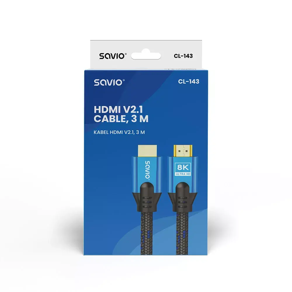 HDMI kabelis Savio CL-143 Photo 3
