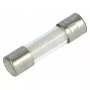 Caurspīdīgs stikla drošinātājs 5x20 mm, zīmols Fuse, modelis EB560618406, 10 A 250 VAC