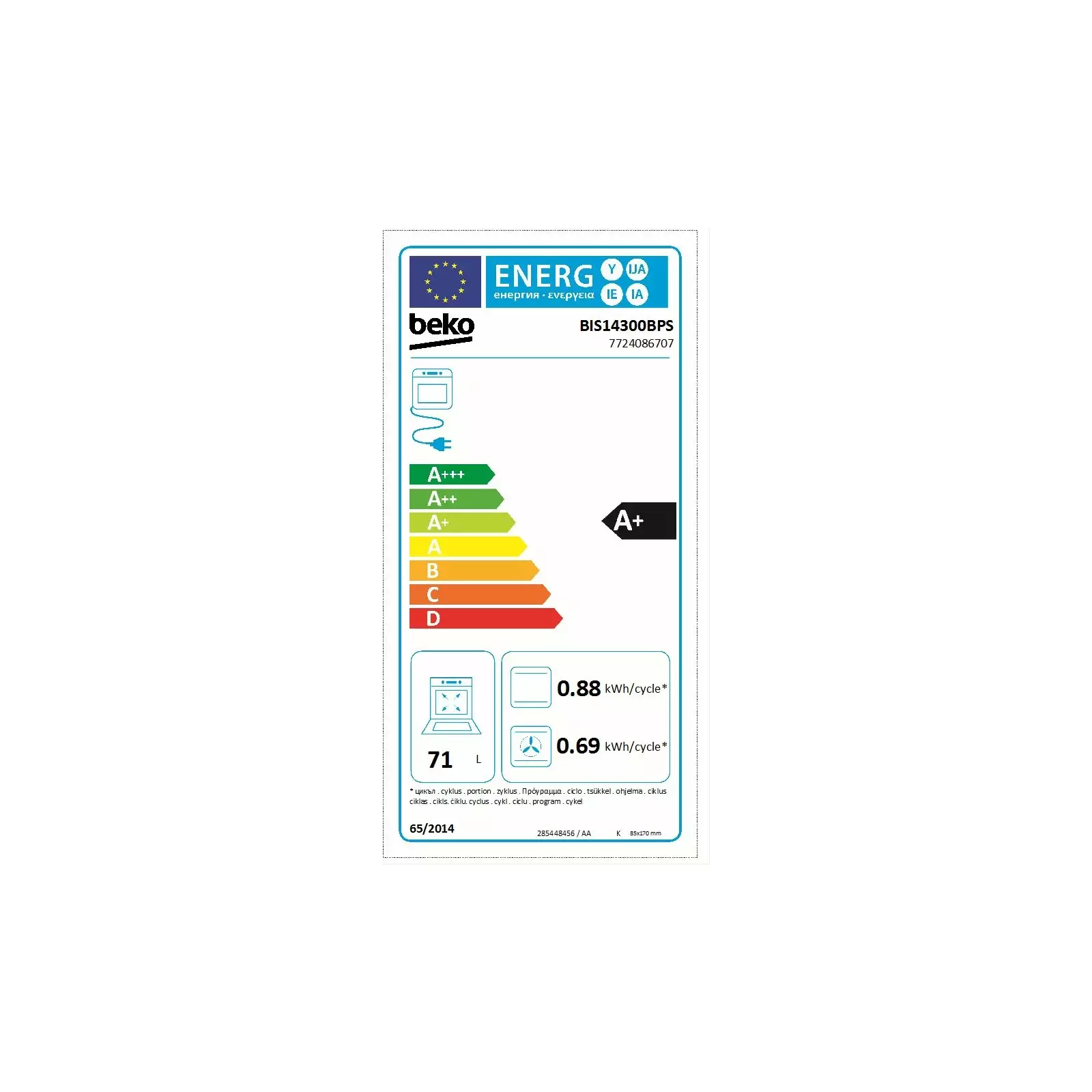 BEKO BIS14300BPS Photo 6