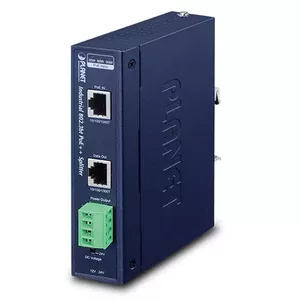 PLANET IPOE-173S network splitter Blue Power over Ethernet (PoE)