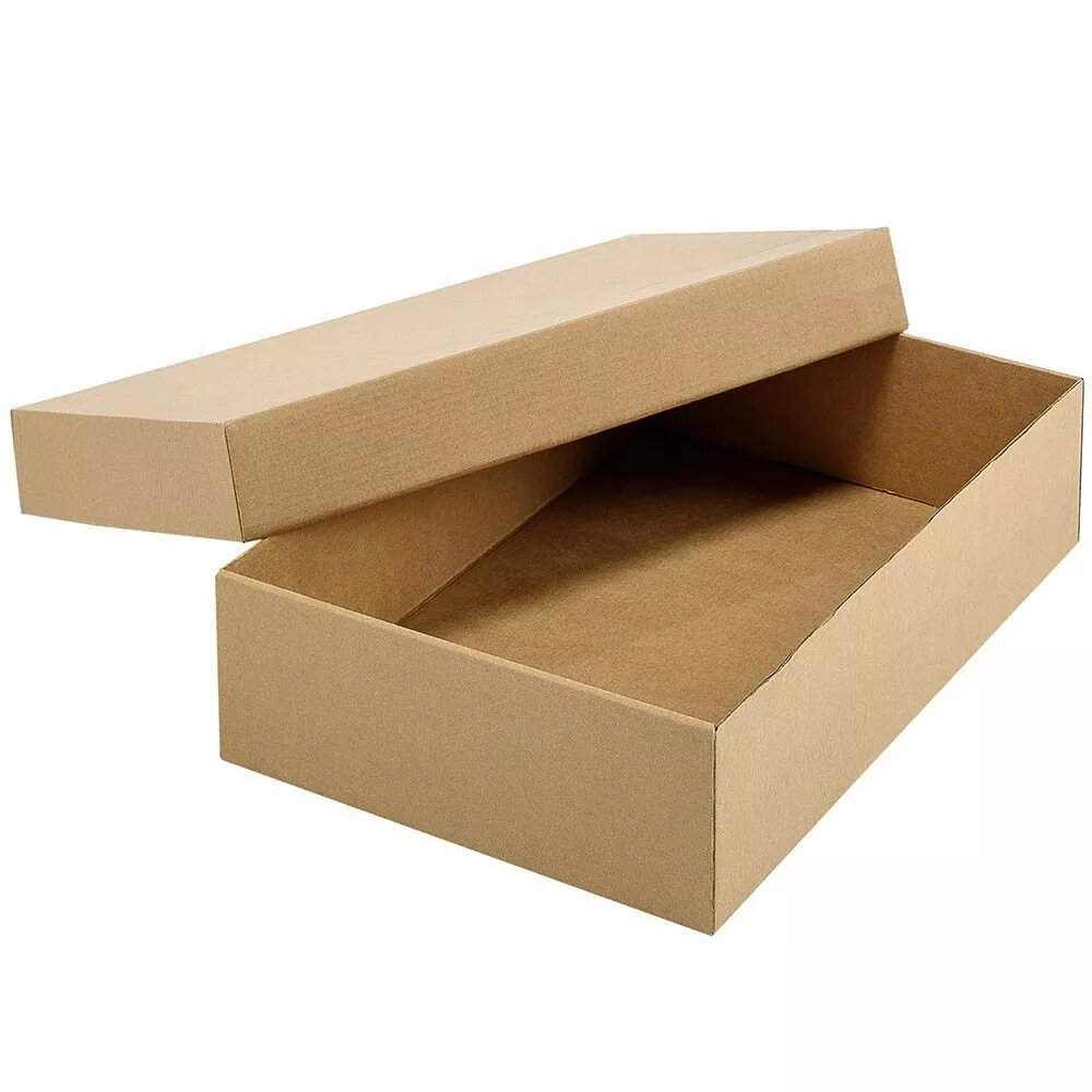 Dāvanu kaste PaperSeal 350×240×85 mm brūna