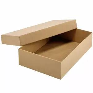 Dāvanu kaste PaperSeal 350×240×85 mm brūna, modelis 150-03738