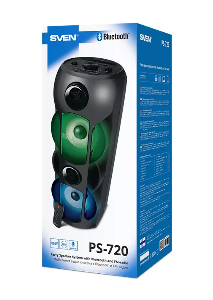 Pārnēsājams skaļrunis Sven PS-720, PS-720 Photo 15
