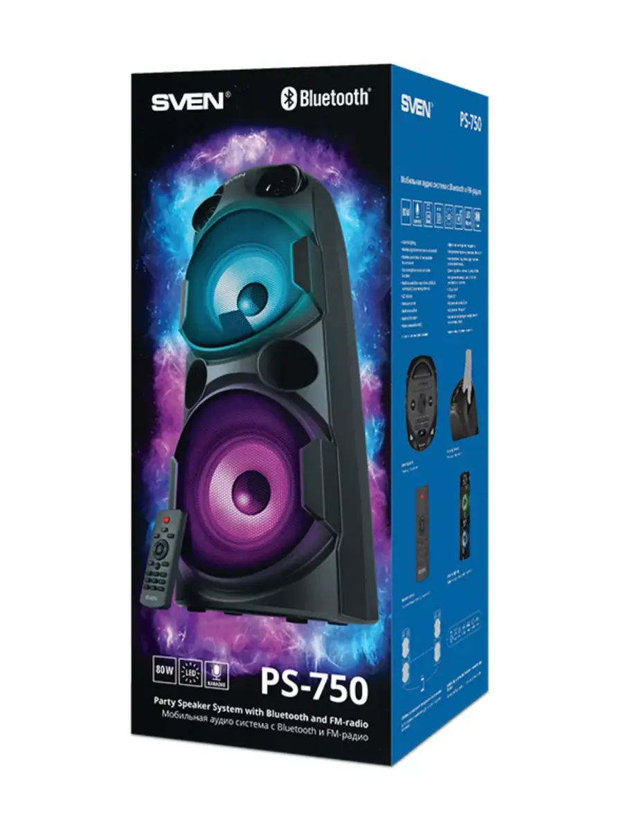 Mono portable speaker SVEN PS-750 Photo 15