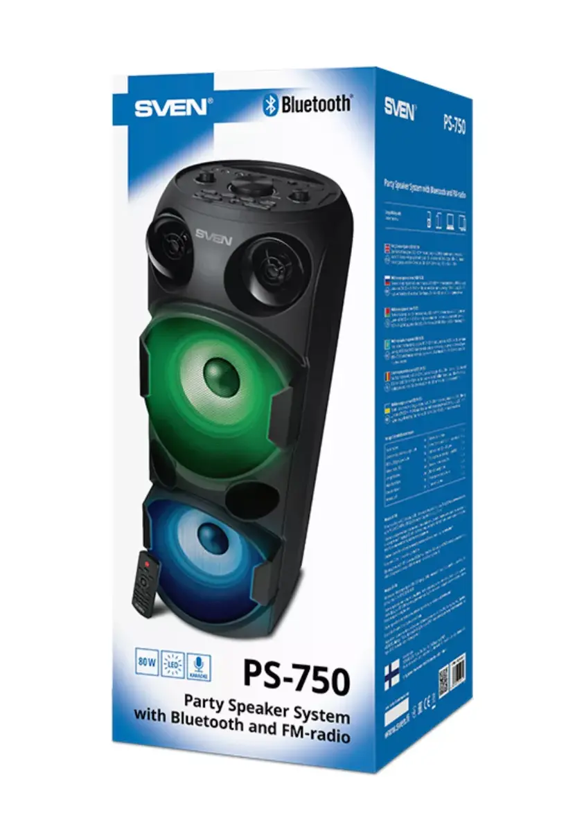 Mono portable speaker SVEN PS-750 Photo 16
