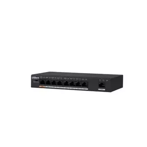 Dahua Technology PFS3009-8ET-96 Nepārvaldīts L2 Fast Ethernet (10/100) Power over Ethernet (PoE) Melns