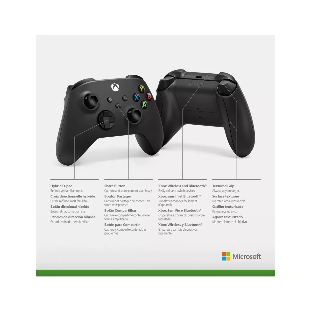 Gamepad Microsoft Xbox Wireless Controller Black Photo 5
