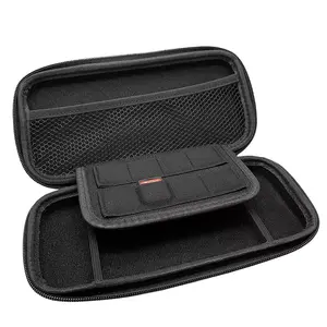 Aizsardzības komplekts GIOTECK Lite Essential Starter Pack priekš Nintendo Switch Lite — melns/sarkans/caurspīdīgs