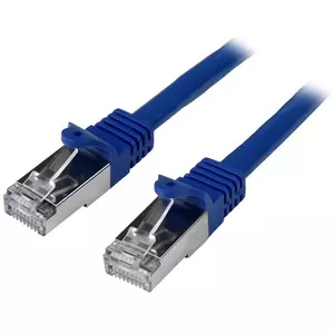 Экранированный патч‑кабель Cat6 StarTech 0,5 м S/FTP RJ‑45, синий