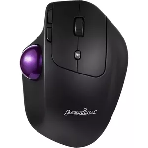 Трекбол-мышь Perixx PERIMICE-720 — беспроводная 2.4 ГГц и Bluetooth, эргономичная