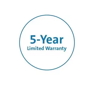 Five-year warranty