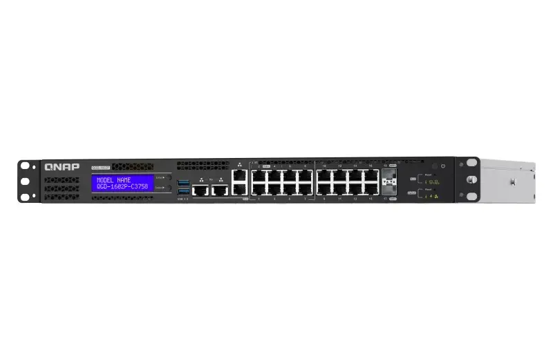 QNAP QGD-1602P Pārvaldāms L2 PoE Gigabit slēdzis Photo 3