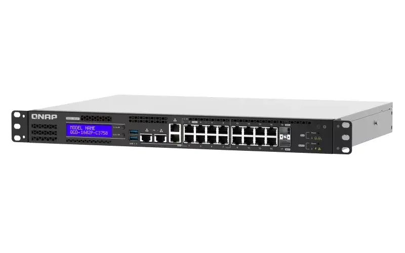 QNAP QGD-1602P Pārvaldāms L2 PoE Gigabit slēdzis Photo 4