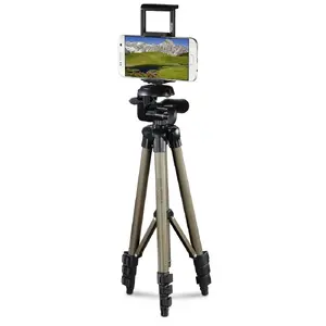 Hama 00004619 Tripod for Smartphone and Tablet with 3 Legs and Champagne Finish