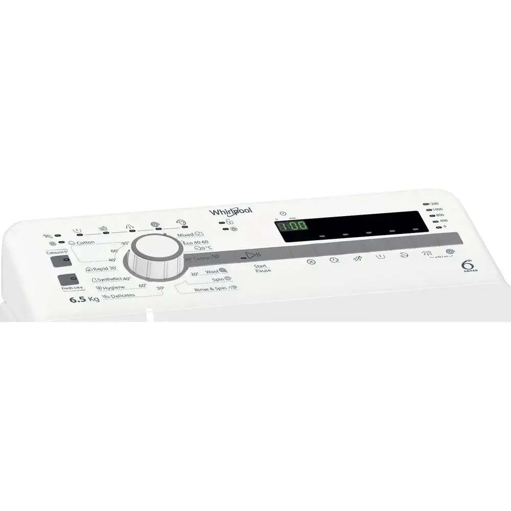 WHIRLPOOL TDLR 65230SS augšējā ielādes veļasmašīna Photo 9
