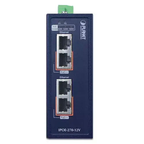Сетевой коммутатор PLANET IPOE-270-12V Photo 2