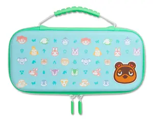 PowerA aizsargvāciņš Nintendo Switch OLED Model, Nintendo Switch un Nintendo Switch Lite Animal Crossing cietais daudzkrāsains