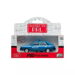 Die-cast model car Daffi Polonez Milicja B-242, scale unspecified, metal construction
