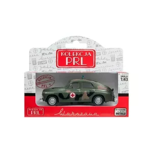 Die-cast vehicle Daffi Vehicle PRL Warszawa M20 Military medic B-251 1:43 scale
