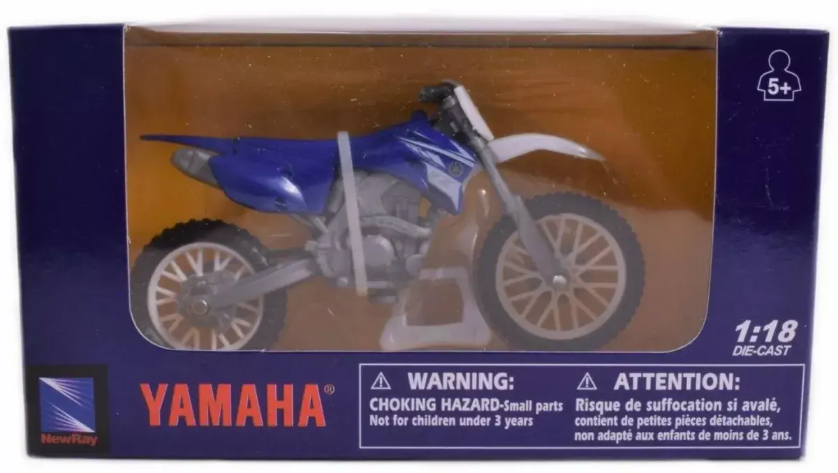 Diecast motorcycle model Daffi Yamaha YZ 450F 1:18 Photo 2