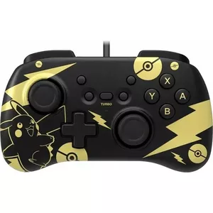 Gamepad Hori HORIPAD Mini Black/Gold for Nintendo Switch, Wired, D-pad, Home & Turbo buttons