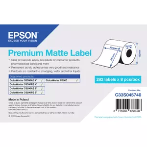 Self-adhesive printer label Epson C33S045740
